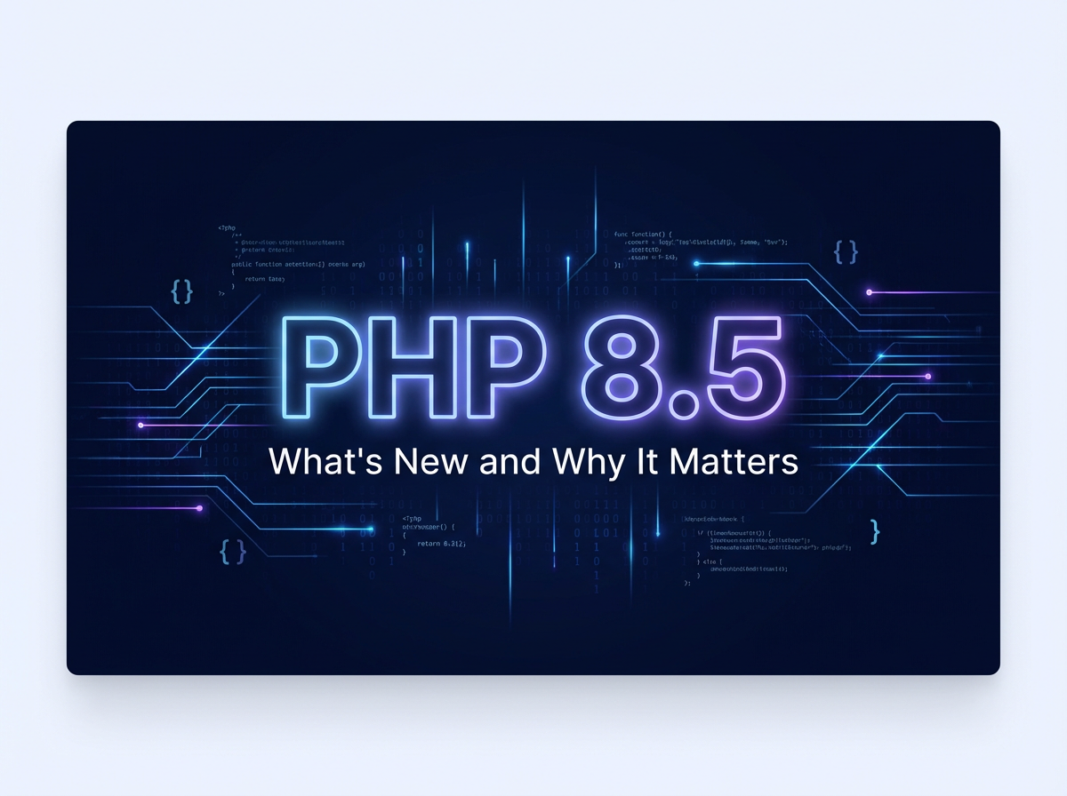 PHP 8.5: What’s New and Why It Matters 1 PHP 8.5
